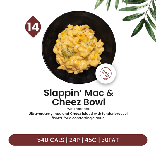 Slappin’ Mac & Cheez Bowl with Broccoli