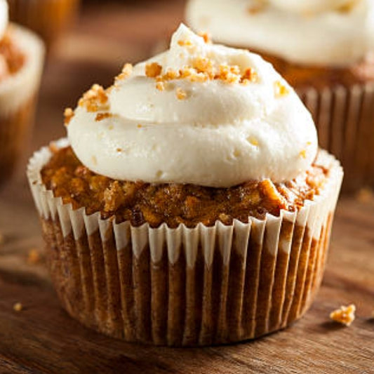 Carrot Cake Cupcakes w/Icing