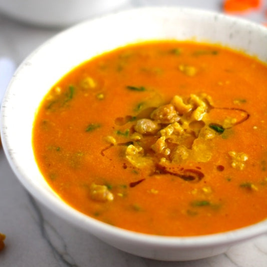 Creamy Carrot & Kale Soup